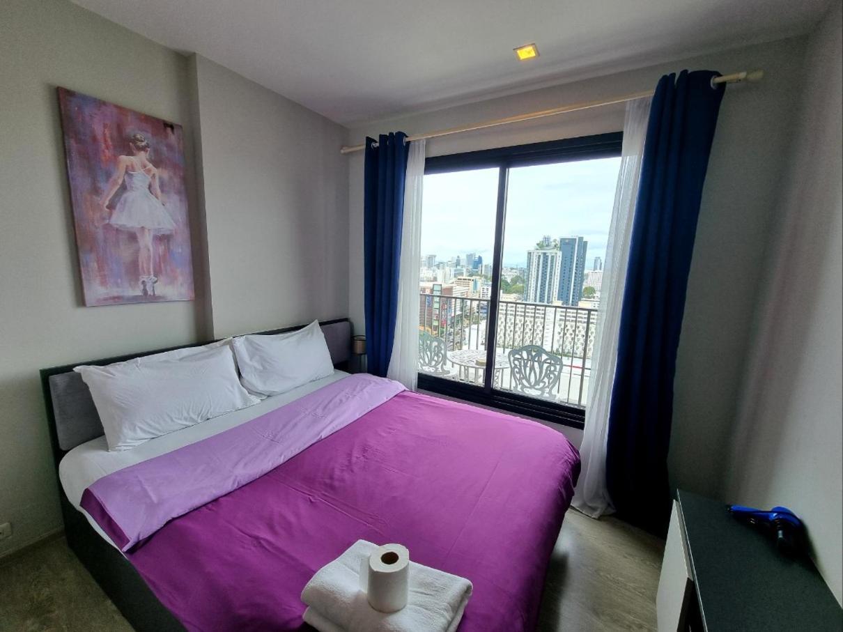 The Base Condo Center Of Pattaya Rooftop Swimming Pool מראה חיצוני תמונה